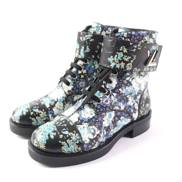 LOUIS VUITTON short boots Main: Leather multicolor Wonderland Line Women 35.5 Used Authentic